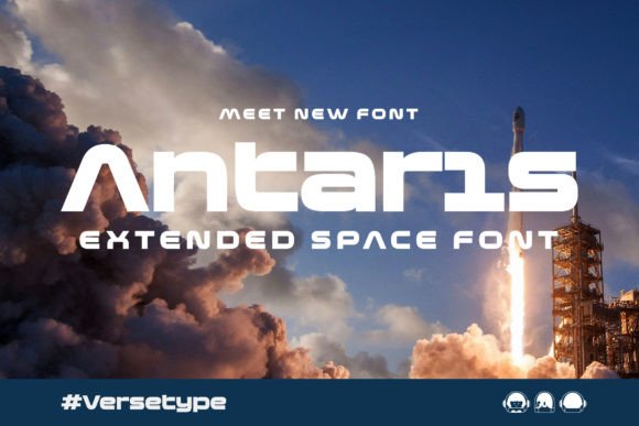 Antaris: A Bold Display Typeface for Modern Branding