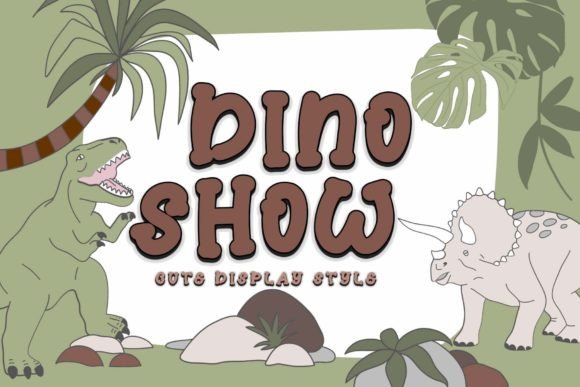 Boost Your Brand with Dino Show Font