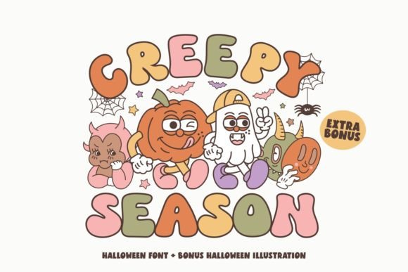 Creepy Season Font: A Marketer's Retro Halloween Typeface