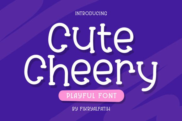 Cute Cheery Typeface Brings Personality to Editorial Layouts