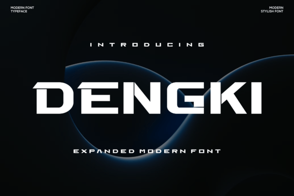 Dengki: A Modern Sans Serif Font for Editorial Storytelling