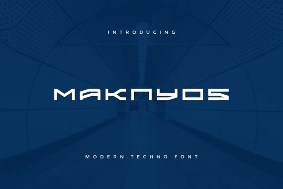 Font Choice That Speaks Volumes: Maknyos for Editorial Design
