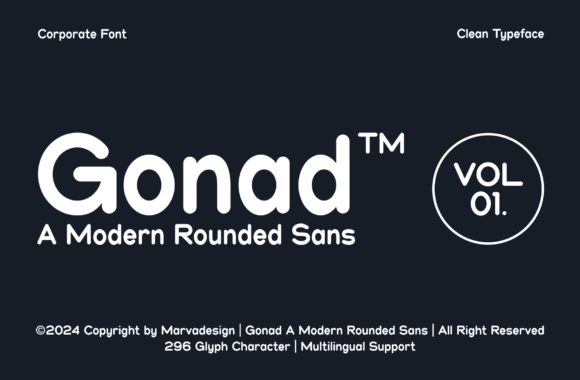 Gonad: A Display Font Built for Scroll-Stopping Content