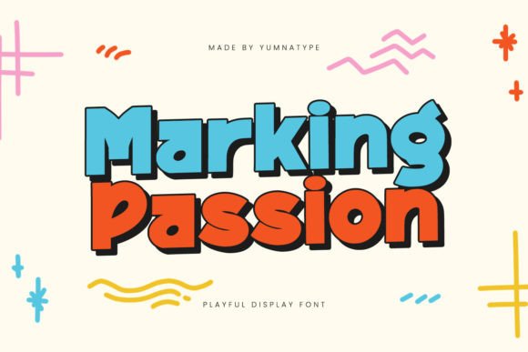 Marking Passion: A Display Font That Elevates Editorial Design