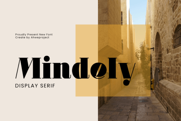 Mindely Font Review: An Elegant Serif Typeface for Modern Branding