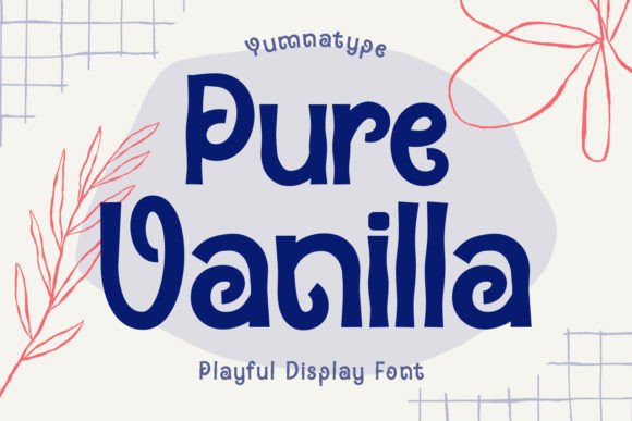 Pure Vanilla Font: Sweet Display Typeface for Campaigns