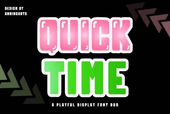 Quick Time Font: A Playful Typeface for Scroll-Stopping Marketing