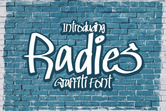Radies Graffiti Font: A Powerful Tool for Digital Marketers