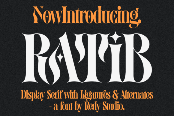 Ratib Brings Vintage Serif Character to Modern Web Design