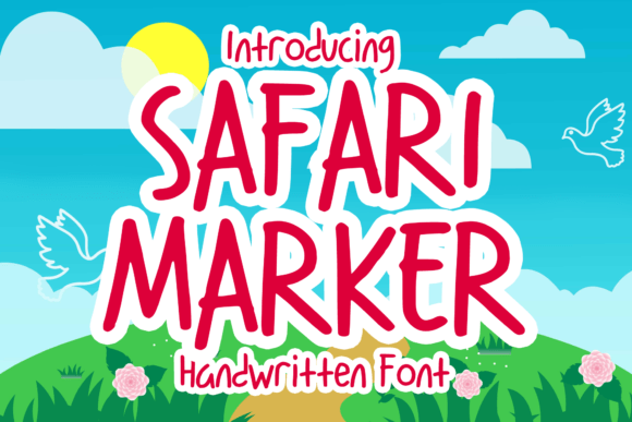 Safari Marker: A Versatile Display Font for Creative Crafters