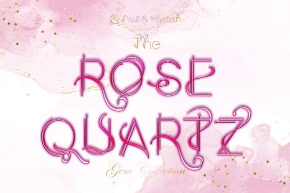 The Rose Quartz: A Display Font That Brings Warmth to Digital Branding