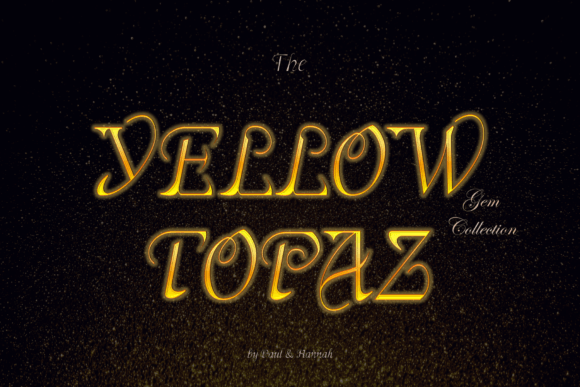 The Yellow Topaz: A Display Font That Brings Confidence and Elegance to Editorial Design